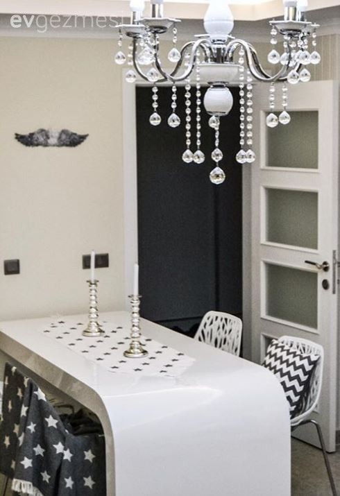 Aydınlatma, Beyaz, Yemek Odası