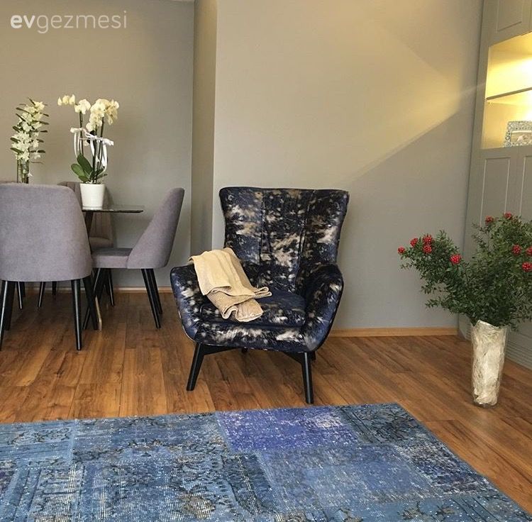 El emeği detaylar, rahat ve stil sahibi dekor. Betül hanımın zevkli evinden..