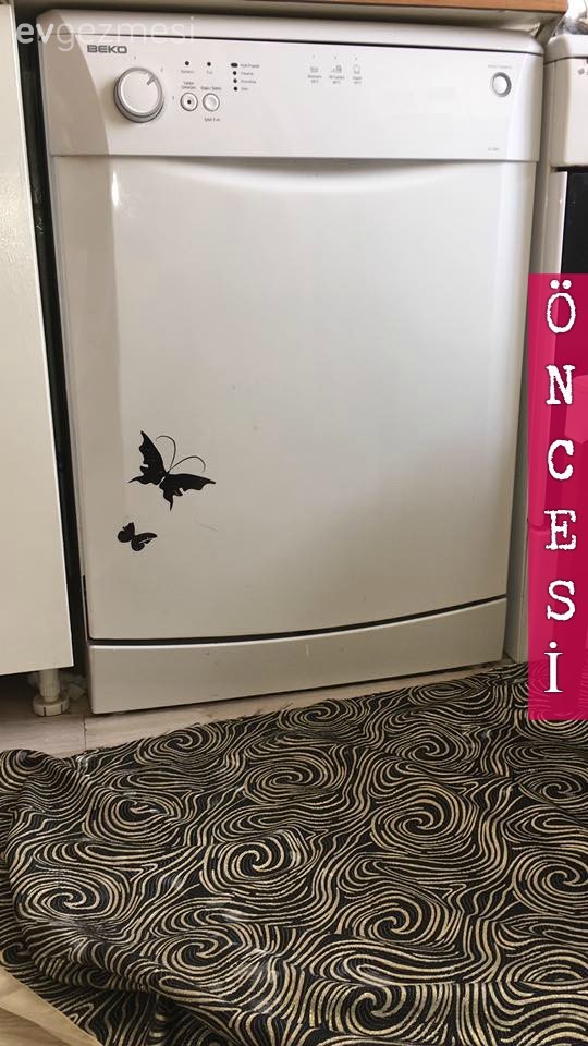 Kendin Yap, Öncesi / Sonrası, Yapışkanlı folyo