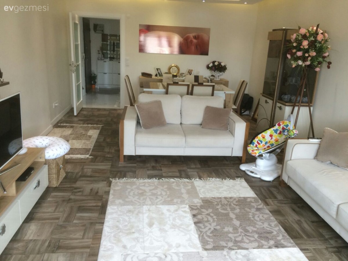 Çatı katında, her köşesi keyifli bir alan: Figen hanımın evi..