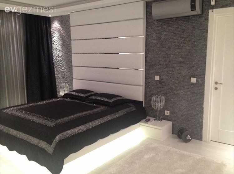 Berrak hanımın modern stilde, göz alıcı evi..