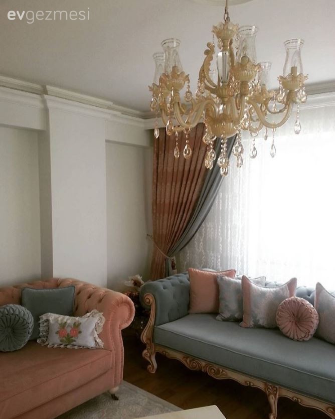 Sema hanımın country (kır evi) stilde, zarif ve iç açıcı evi