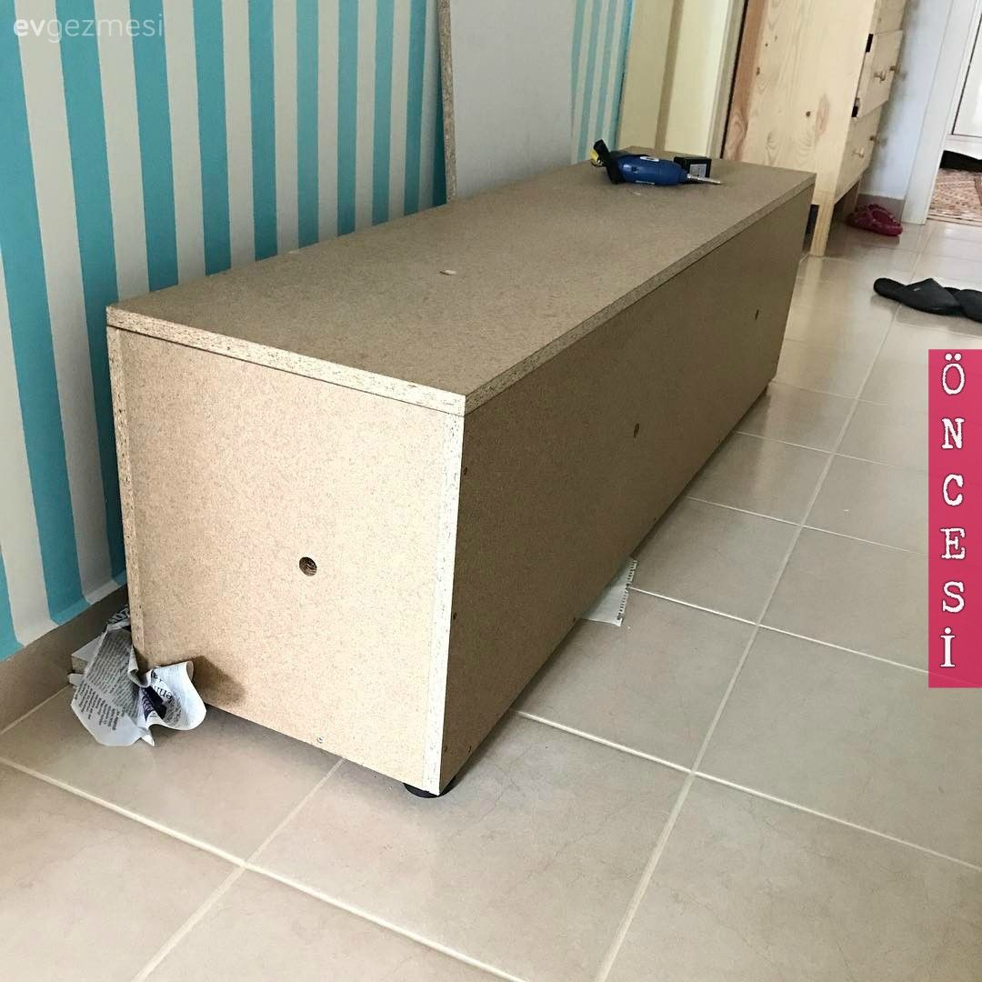 Kendin Yap, Mobilya boyama, Öncesi / Sonrası