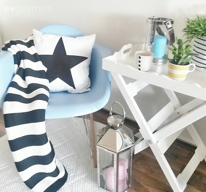 Pembe, mavi ve sarılarla rengarenk bir yaşam