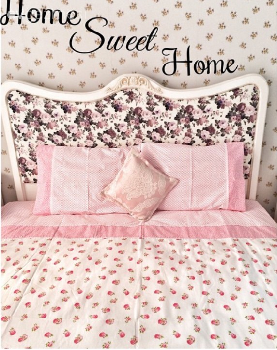 Pastel renklere kırmızı vurgusuyla, Fidan hanımın sıcacık evi..