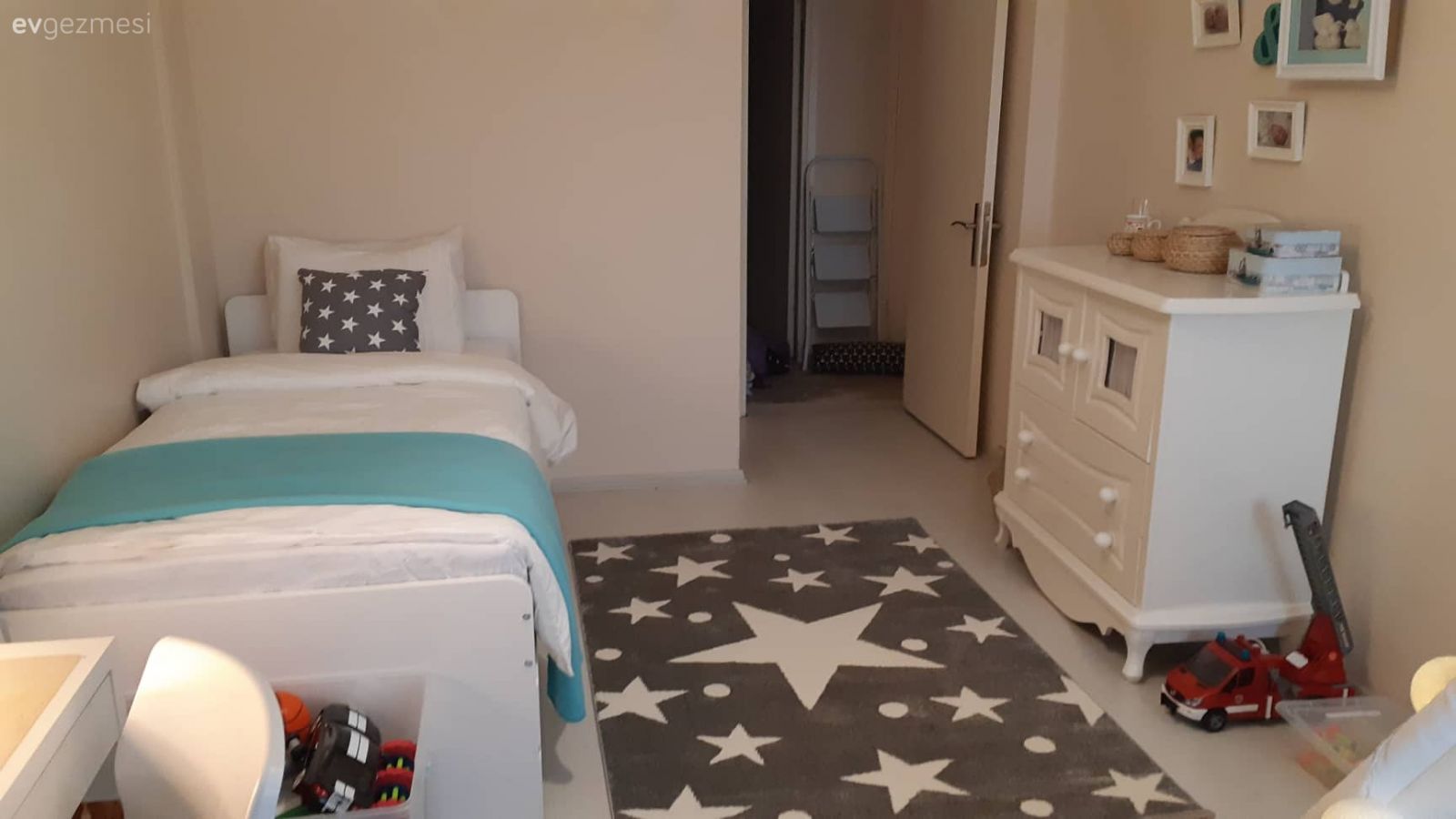 Bu Çocuk Odası İskandinav Esintilerle Tasarlanmış