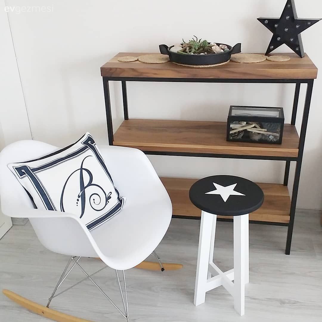 Salon, Sandalye, Eames sandalye, Kitaplık