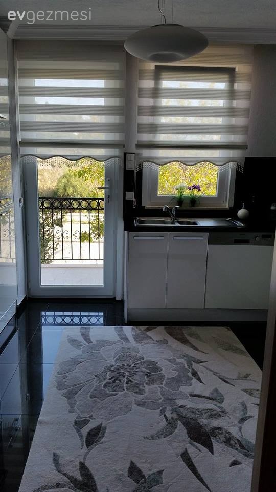 Halı, Mutfak, Perde, Zebra Perde