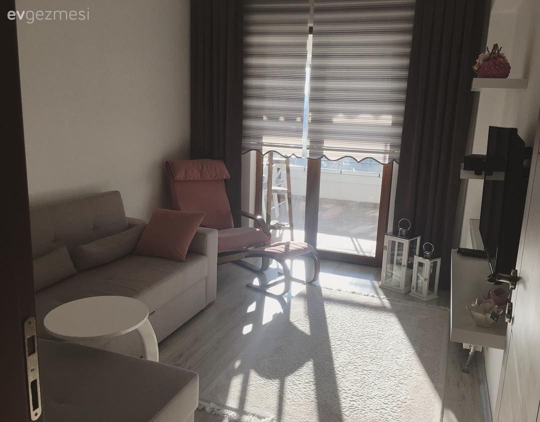 Köşe koltuk, Oturma Odası, Perde