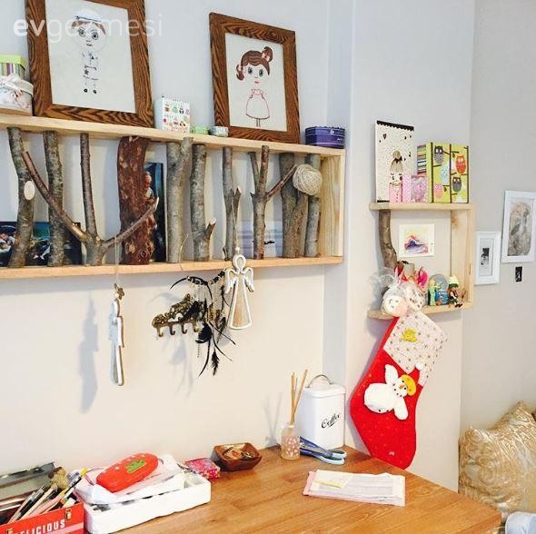 Oturma Odası, Duvar rafı