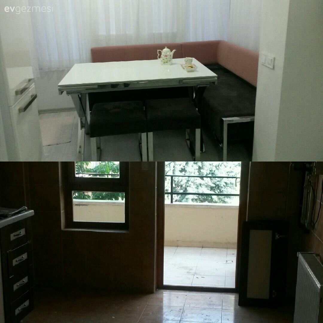 Yıpranmış bir evin tadilat öncesi ve sonrasından ilham veren fotolar..