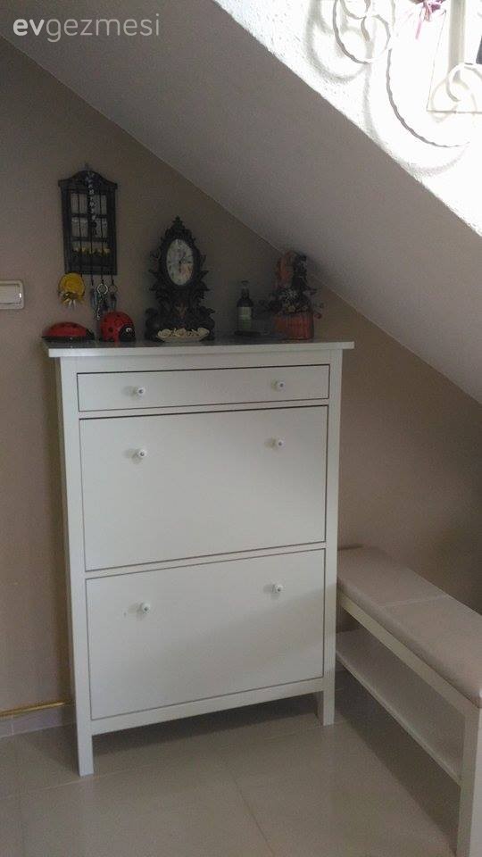 Nilgün hanımın her köşesini değerlendirdiği klasik stil evi..