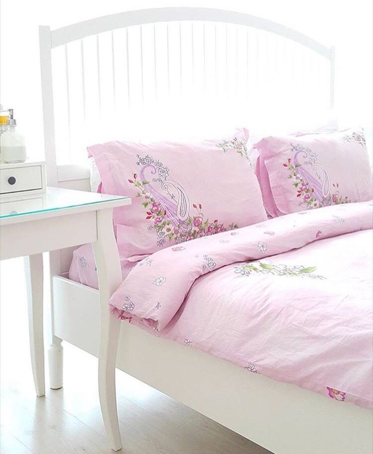 Ikea, Pembe, Yatak Odası, Yatak örtüsü