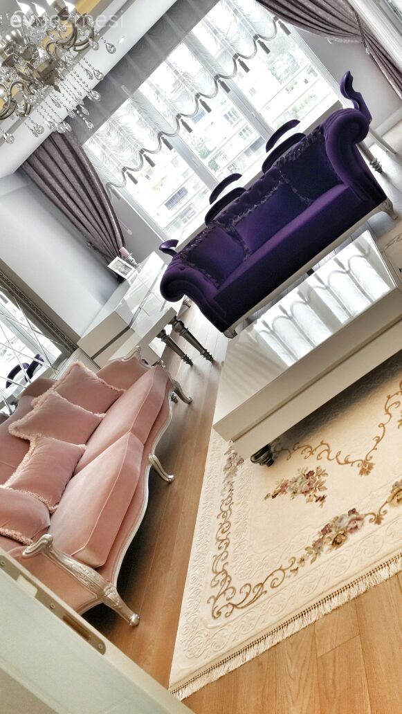 Halı, Mor, Orta sehpa, Pembe, Salon