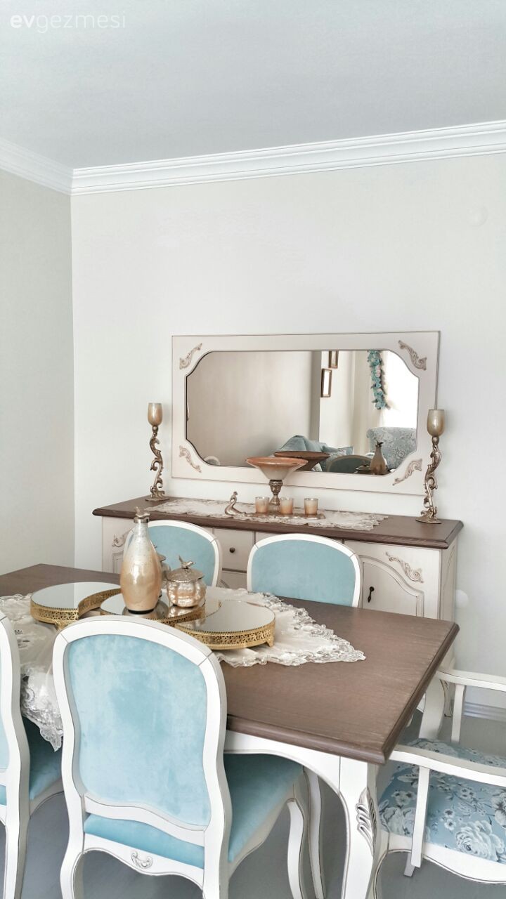 Gülser hanımın her detayı uyumlu, country stilde zevkli evi..