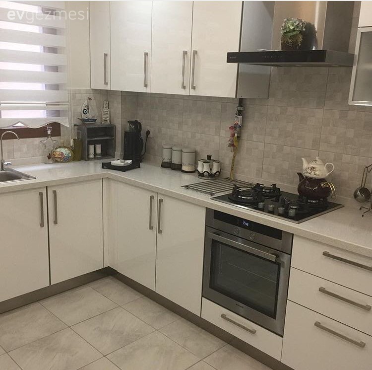 Ankastre, Beyaz mutfak, Modern mutfak, Mutfak