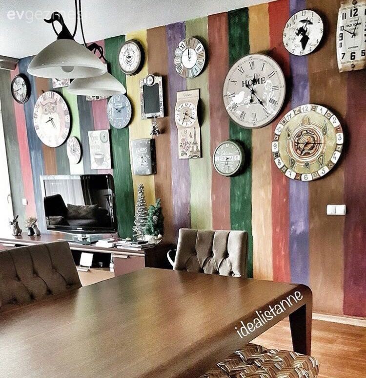 Duvar dekorasyonu, Duvar saati