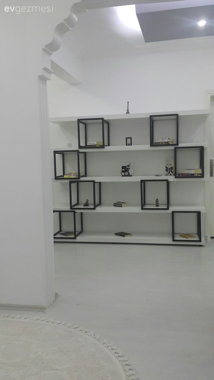 Modern çizgide, konforlu ve şık bir ev: Büşra hanımın evi.