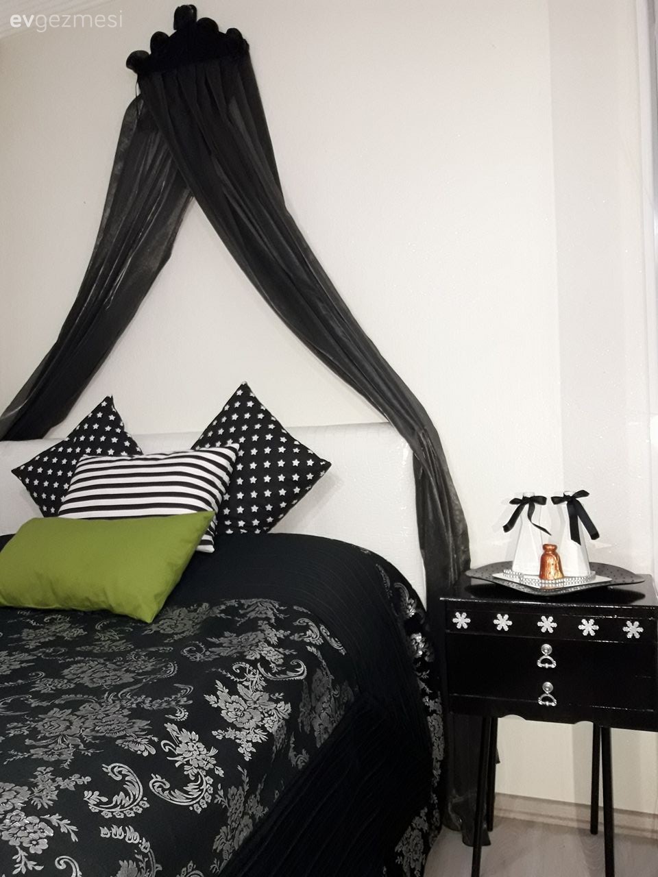 El emeği parçalarla, göz alıcı ve şık: Sibel hanımın evi..