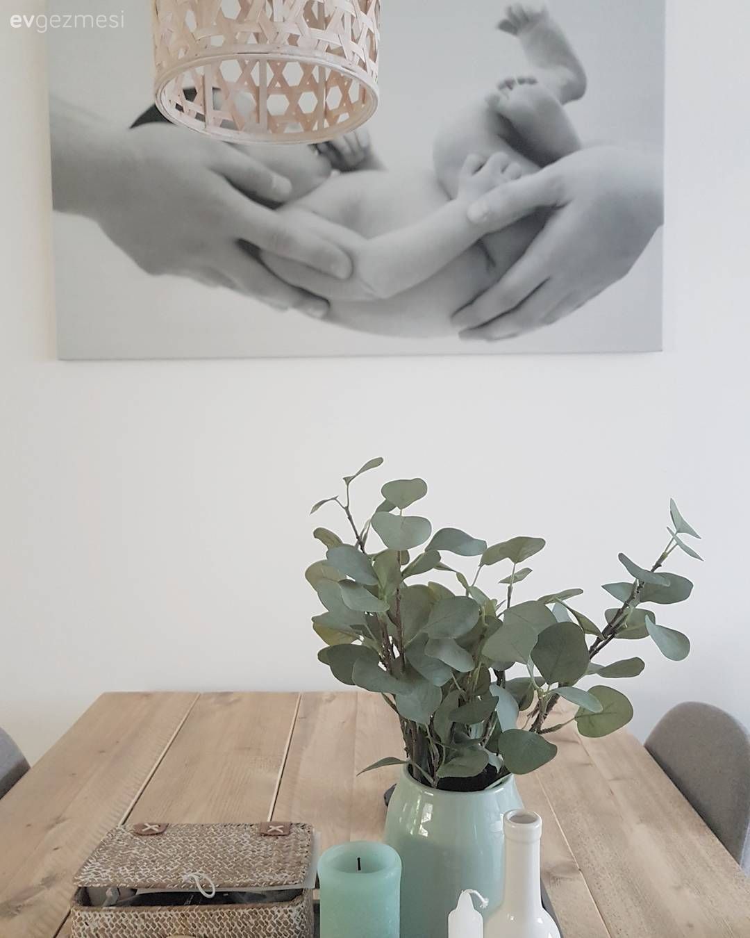 Yemek Odası, Duvar dekorasyonu