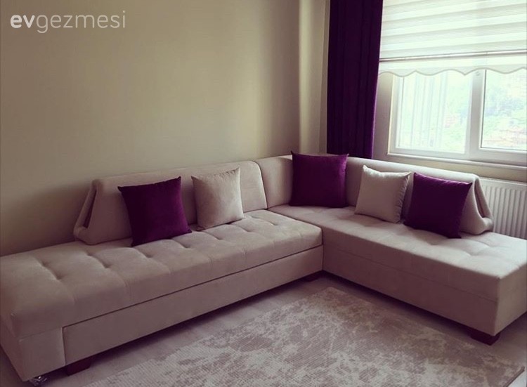 Halı, Köşe koltuk, Oturma Odası