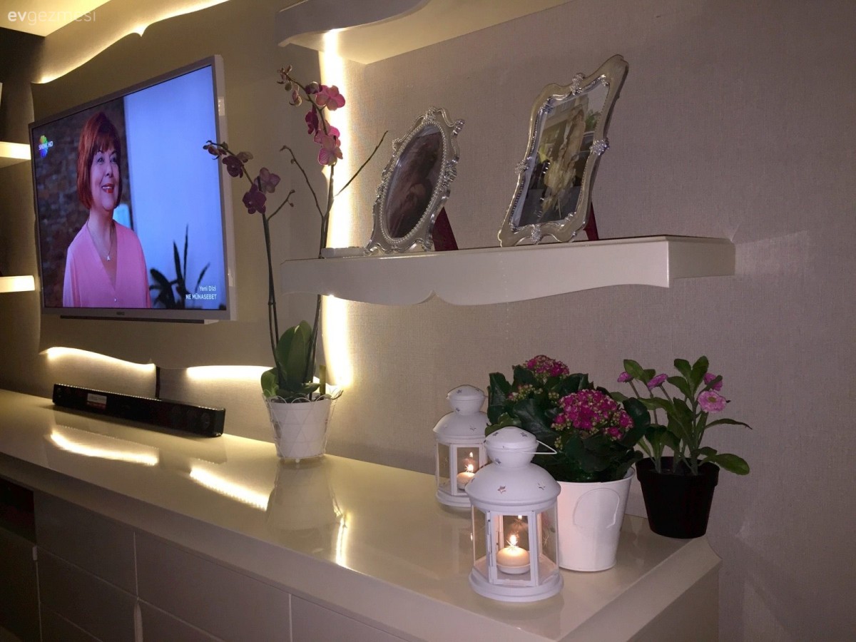 Duvar rafı, Tv ünitesi