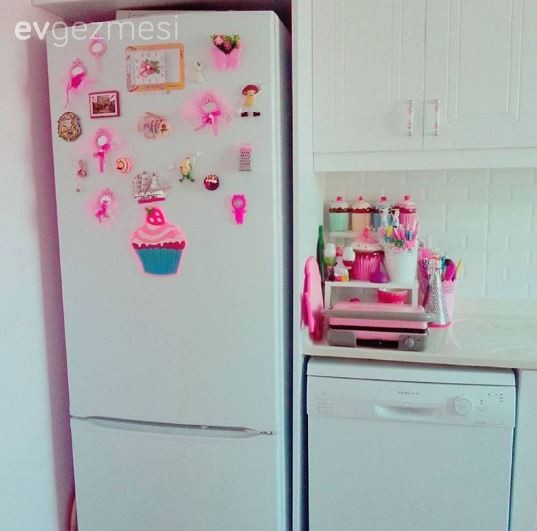 Duygu hanımın yumuşak tonlarda zarif ve tatlı evi..