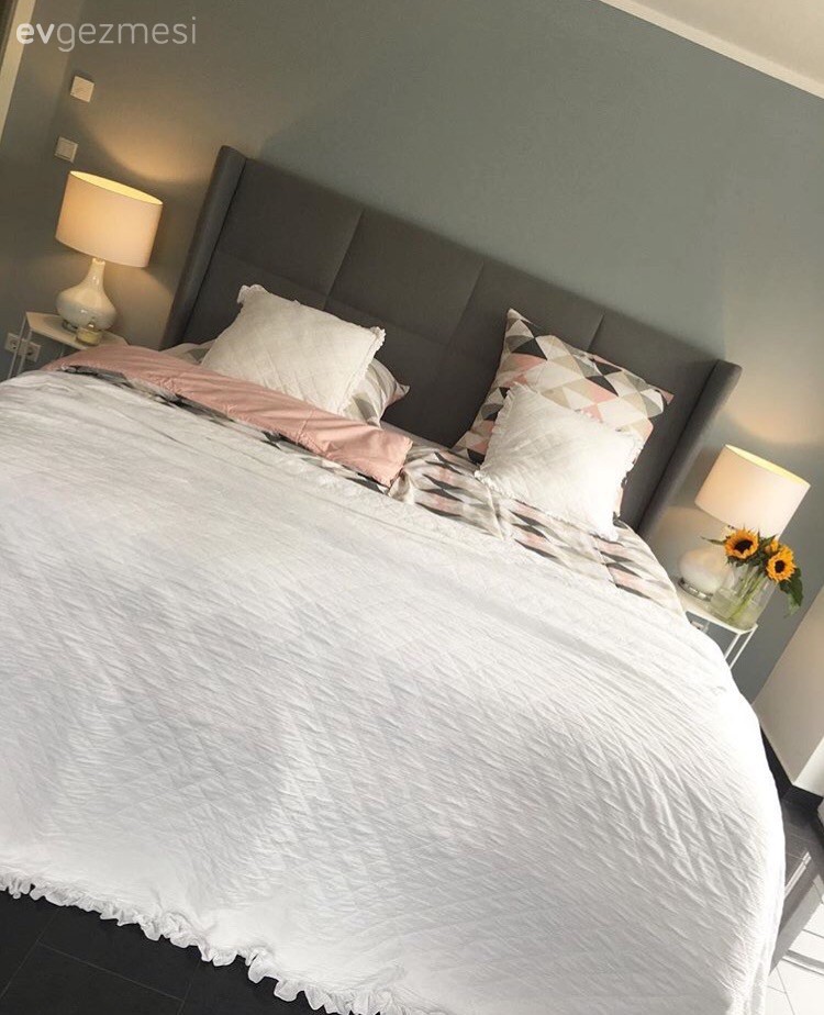 Abajur, Gri, Yatak Odası, Yatak örtüsü, Aydınlatma