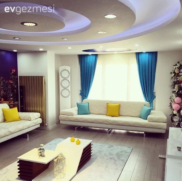 Tavan dekorlarıyla dekora şıklık katın. Farklı uygulamalar!