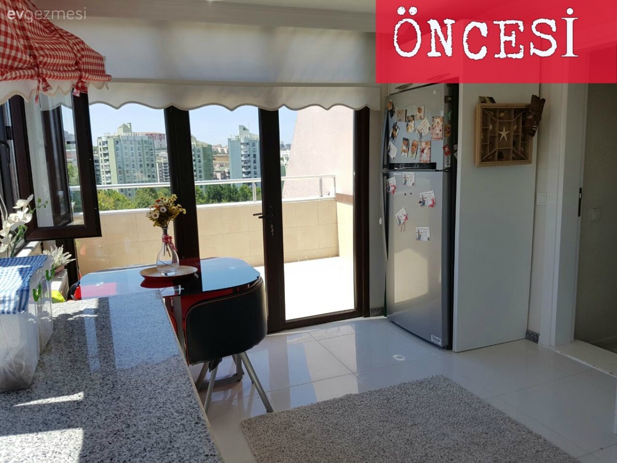 Çatı katında, her köşesi keyifli bir alan: Figen hanımın evi..