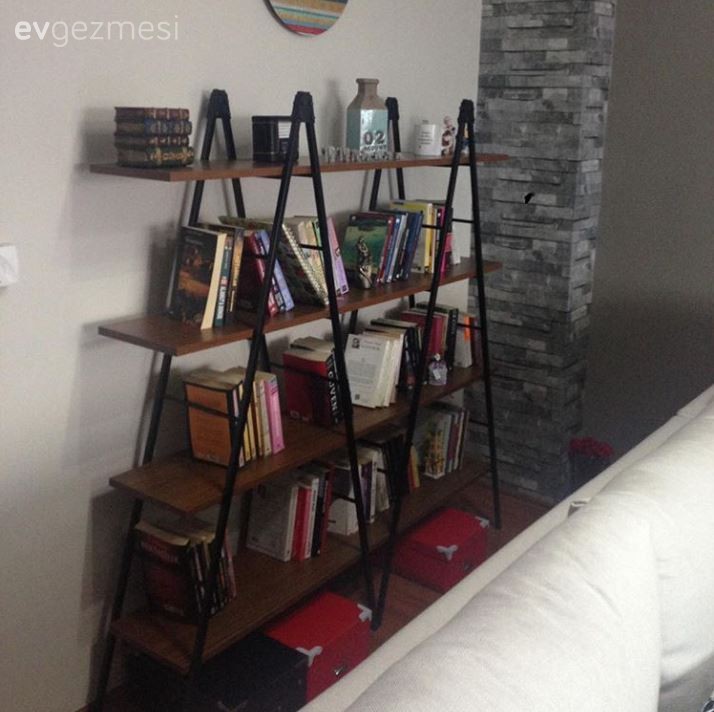 Safiye hanımın modern stilde, küçük ve samimi evi..