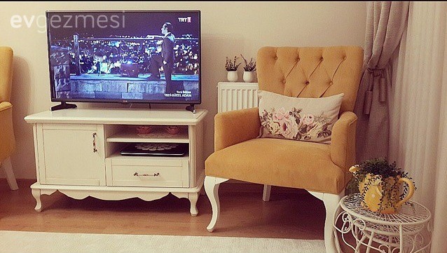 Seda Hanım'ın doğal tonlardaki huzur verici evi