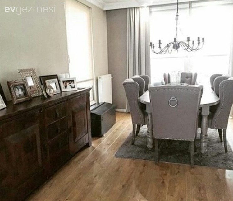 Ahşap Mobilya, Avize, Yemek Odası, Aydınlatma