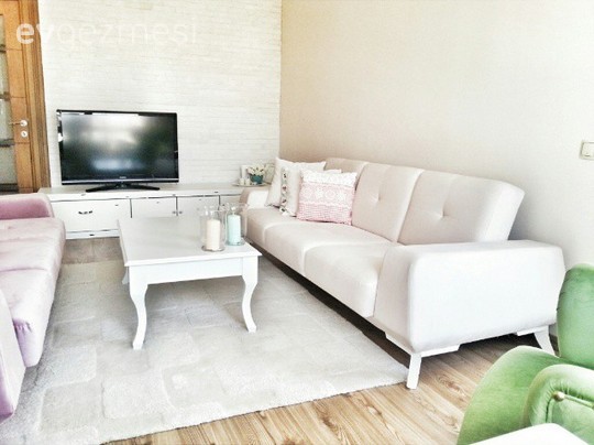 Beyaz, Oturma Odası, Sehpa