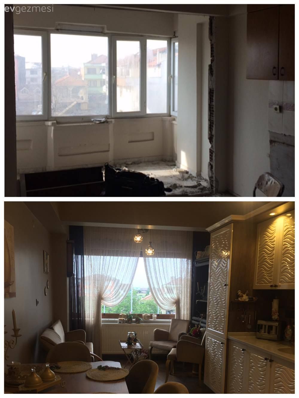 Mutfak, Mutfak tadilat, Öncesi / Sonrası