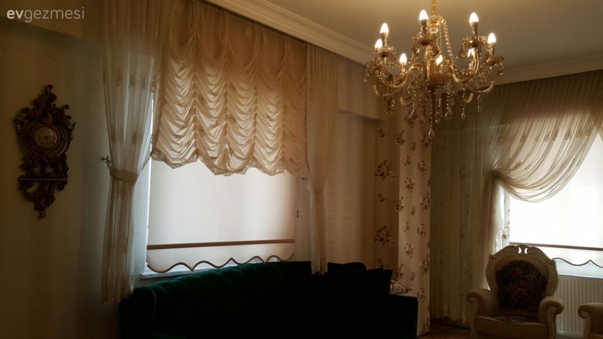 Avize, Aydınlatma, Perde, Salon