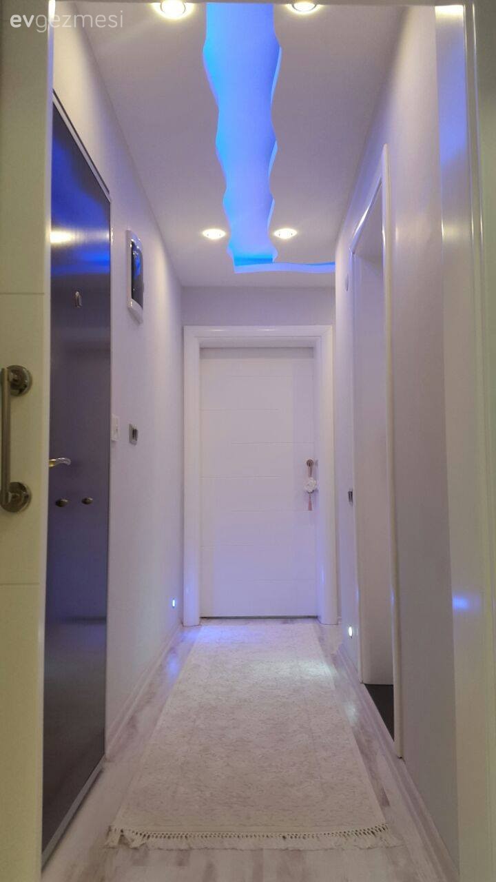 Sevcan hanımın her detayı uyumlu, iddialı ve şık evi..