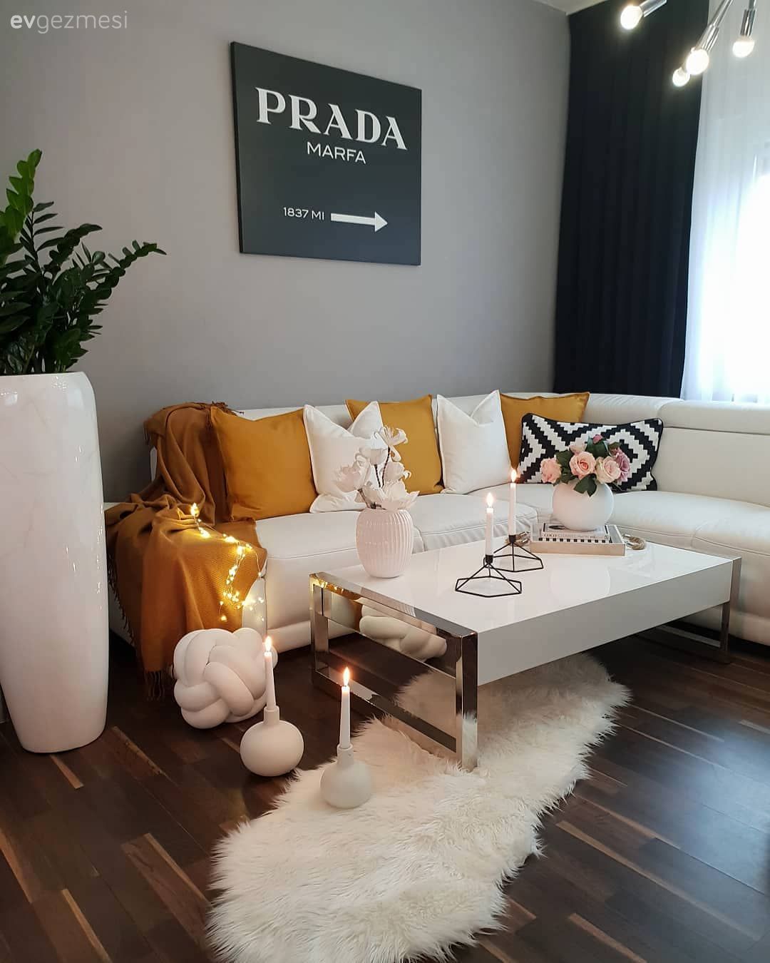 Bu Evde Modern Dekor Aksesuarlarla 3 Farklı Görünüme Bürünüyor