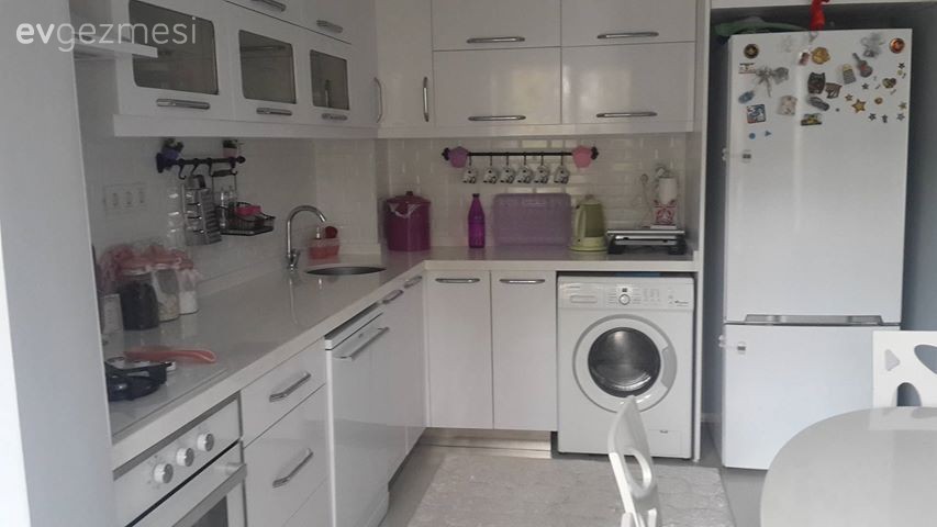 Tadilat sonrası kullanışlı ve şık: Esra hanımın evinin dönüşümü..