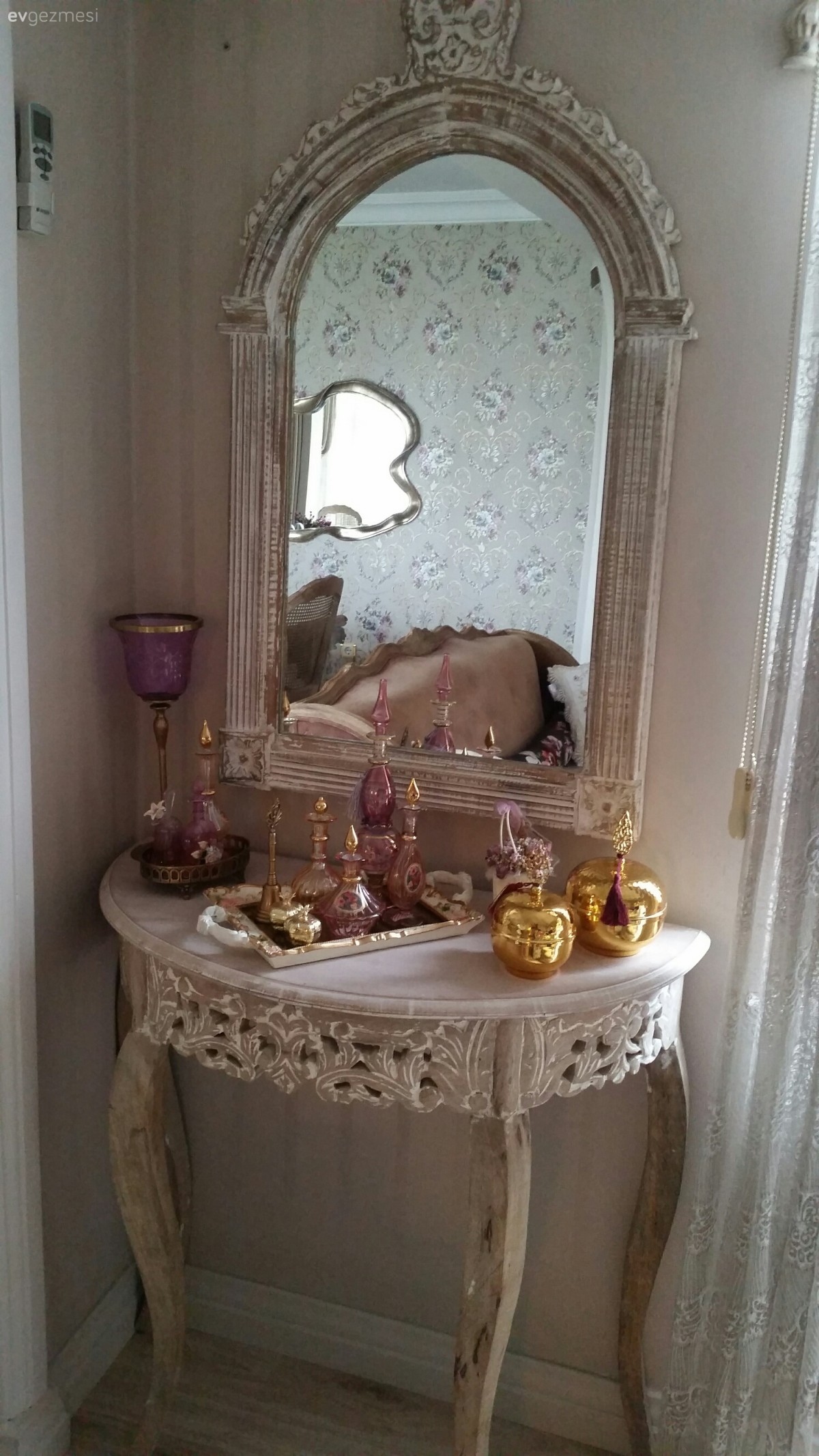 Elif hanımın nostaljik esintilerle dolu özgün ve ruhu olan evi..