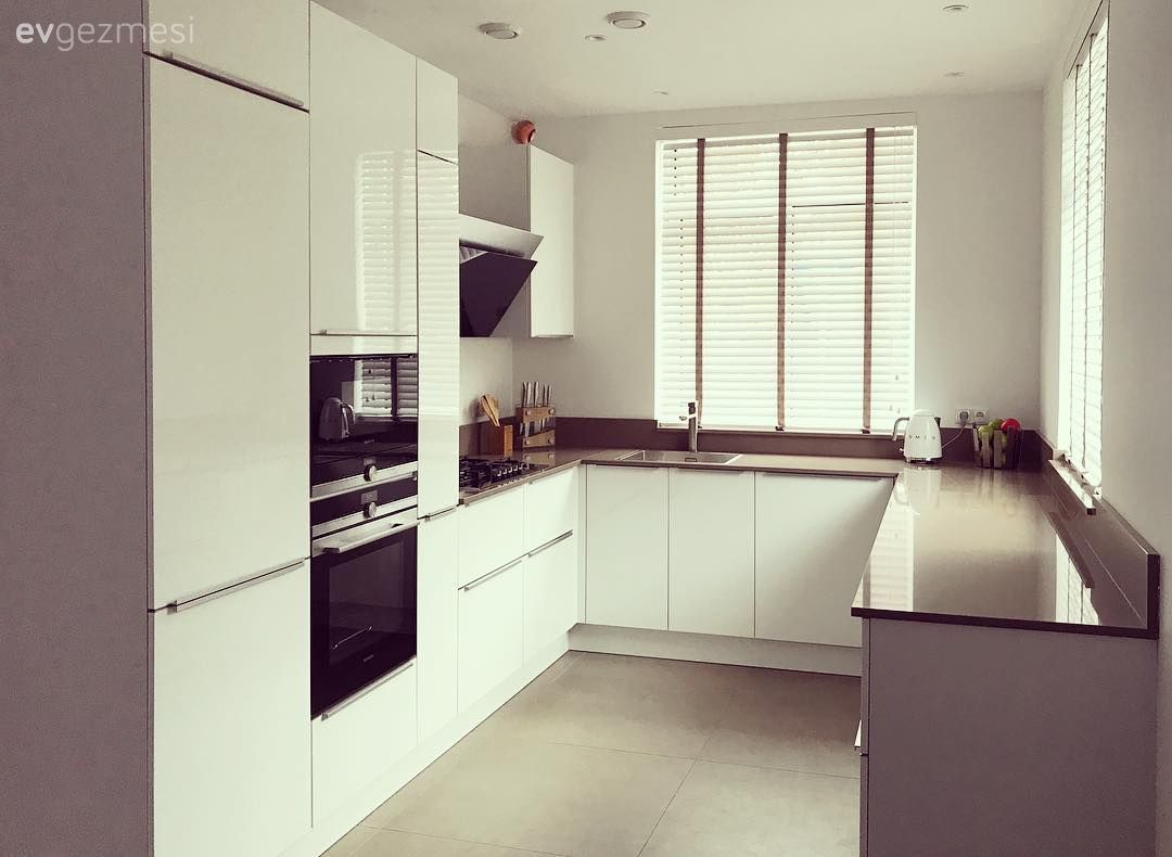 Ankastre, Beyaz mutfak, Modern mutfak, Mutfak