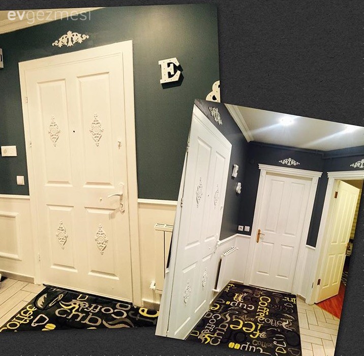 Kendin Yap, Mobilya boyama, Öncesi / Sonrası, Sarı