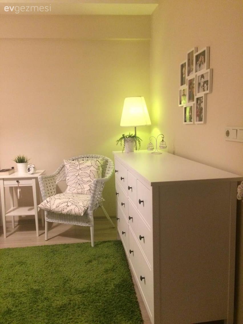 Halı, Ikea, Yatak Odası, Yeşil