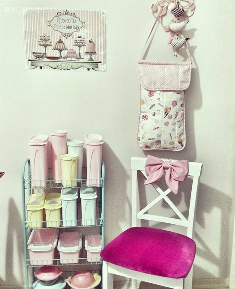 Mutfak, Mutfak aksesuarları, Pembe