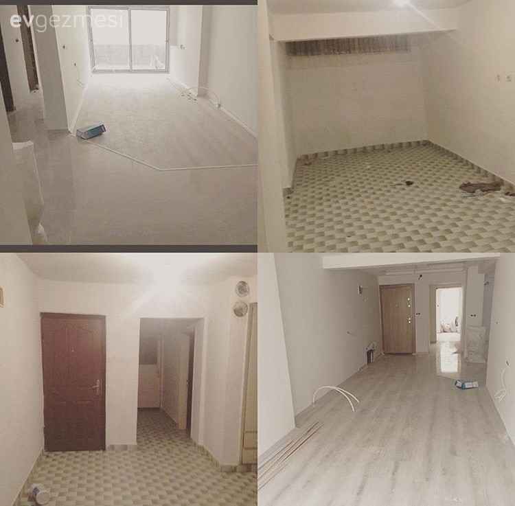 Genç çiftin tadilatla zevklerine göre tasarladıkları, özgün bir ev..