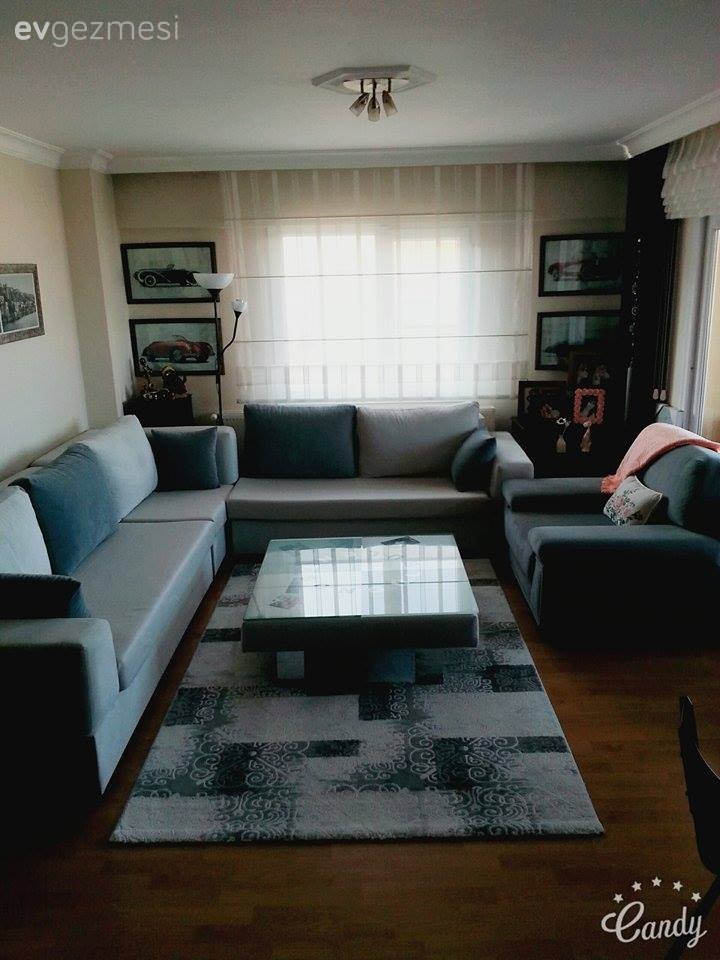 Songül hanımın kullanışlı ve iç açıcı, kutu gibi evi..