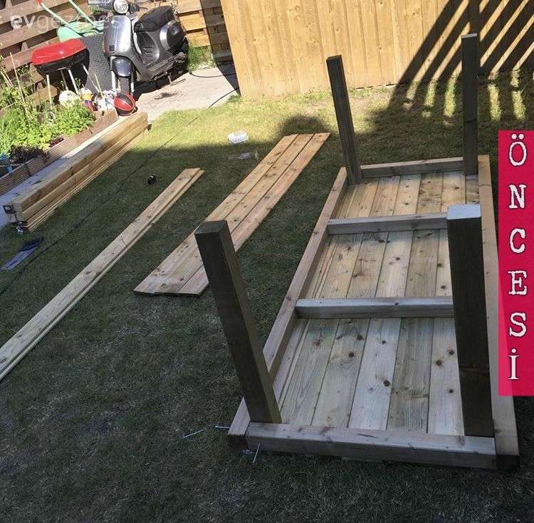 Balkon, Kendin Yap, Öncesi / Sonrası, Teras