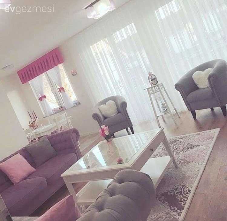 Chesterfield, Kahverengi, Orta sehpa, Salon