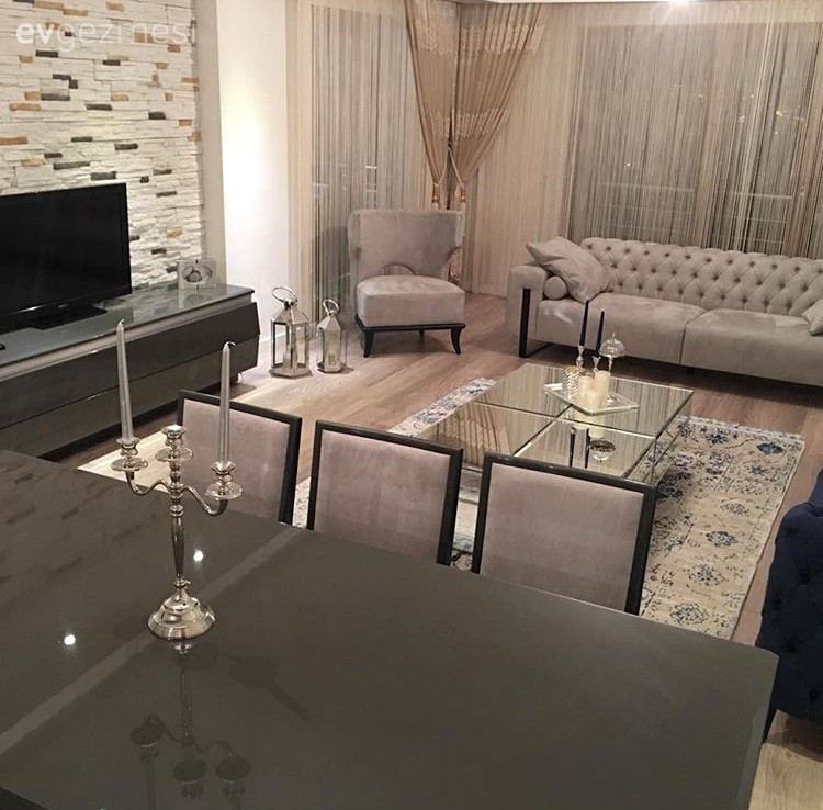 Klasik ve modernin harmanı, göz alıcı bir ev: Meltem hanımın evi..