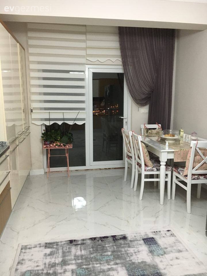 Mutfak, Perde, Yemek Odası